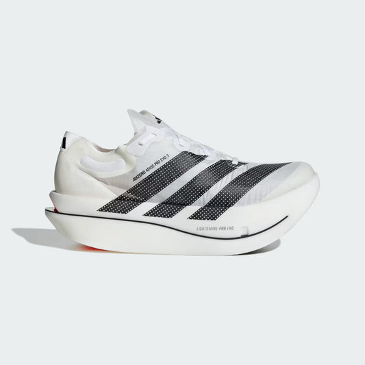 ADIZERO ADIOS PRO EVO 3 X White Black Lucid Red