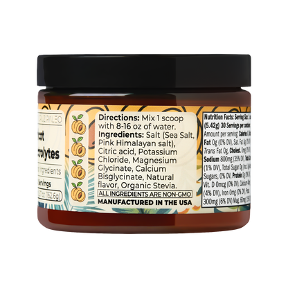 Apricot Electrolyte Tub