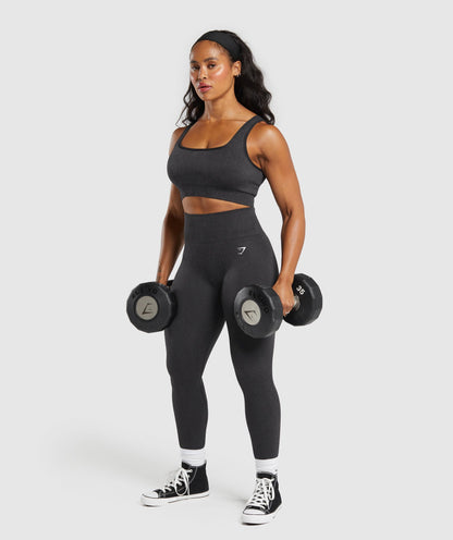 Women's Gymshark Adapt Fleck Sports Bra Black — Gymshark | Authentic India