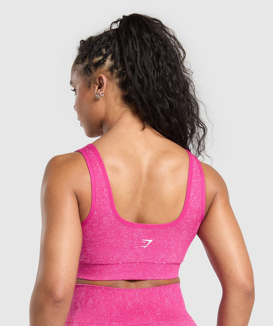 Women's Gymshark Adapt Fleck Sports Bra Winning Pink — Gymshark | Authentic India