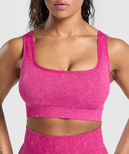 Women's Gymshark Adapt Fleck Sports Bra Winning Pink — Gymshark | Authentic India