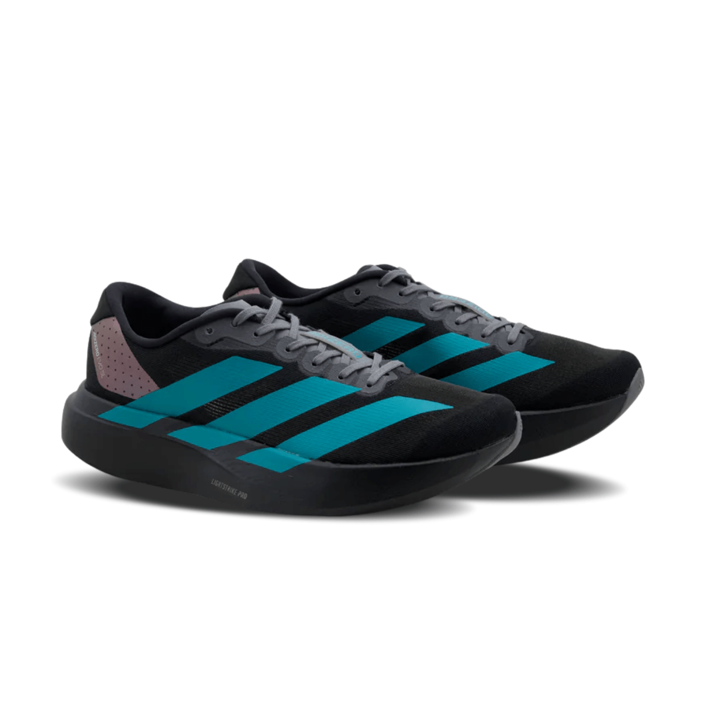 Adidas Adizero Evo SL Black Pure Teal — ADIDAS | Authentic India