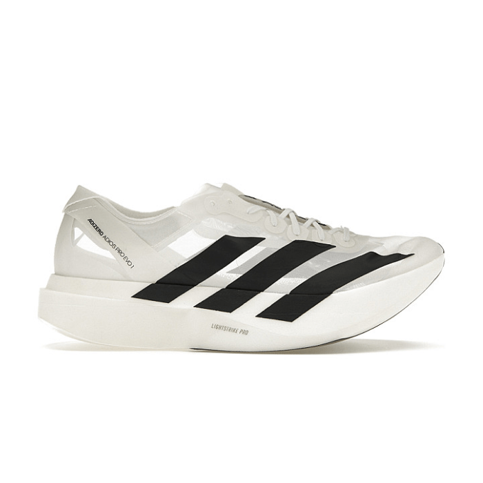 Adidas Adizero Adios Pro Evo 1 White Black — ADIDAS | Authentic India