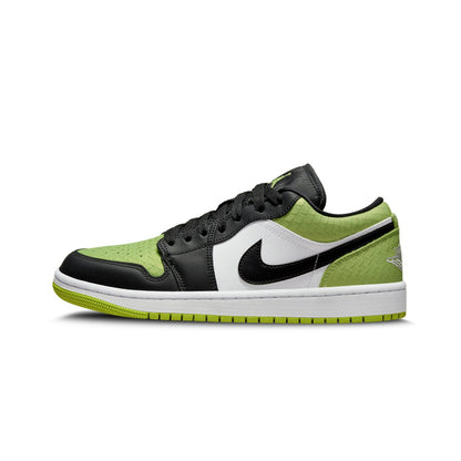 Jordan 1 Low Snakeskin Vivid Green (W)