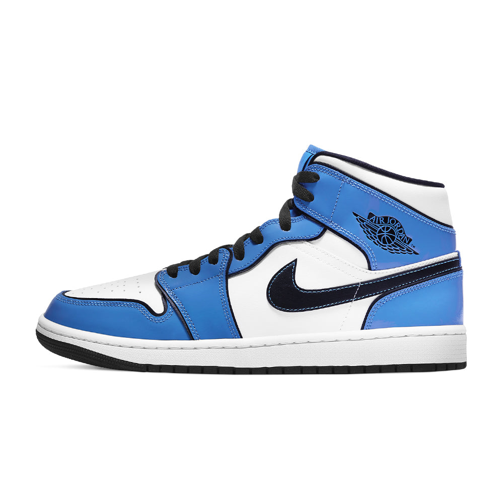 Jordan 1 Mid Signal Blue (GS)