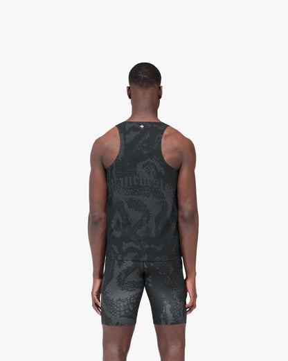 247 Manchester Singlet - Aged Black