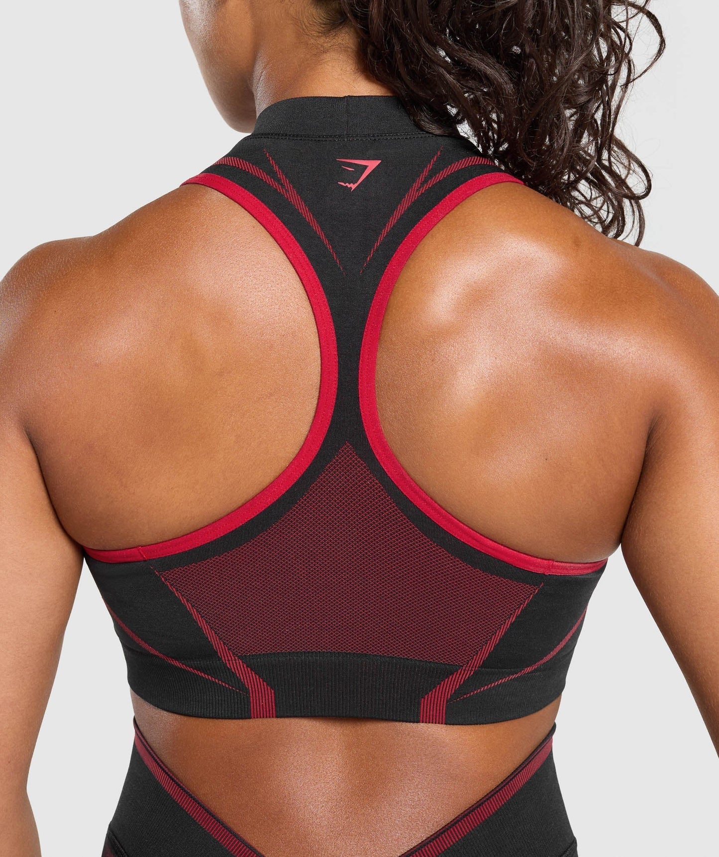 Women's Gymshark Apex Lift Seamless Crop Top Black — Gymshark | Authentic India