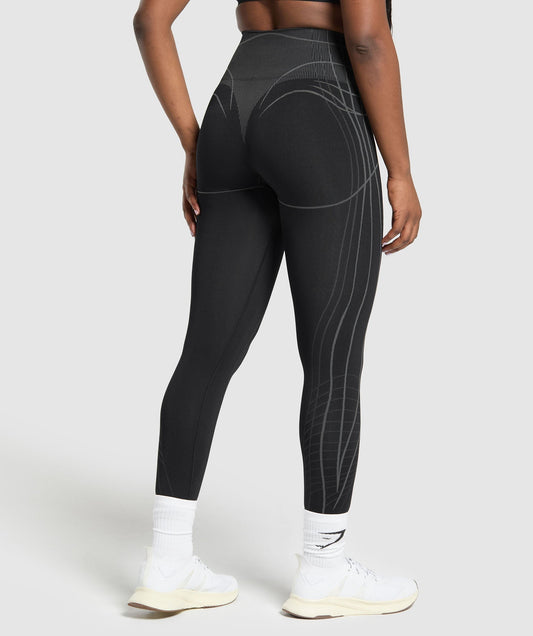 Women's Gymshark Apex Seamless Leggings Black — Gymshark | Authentic India