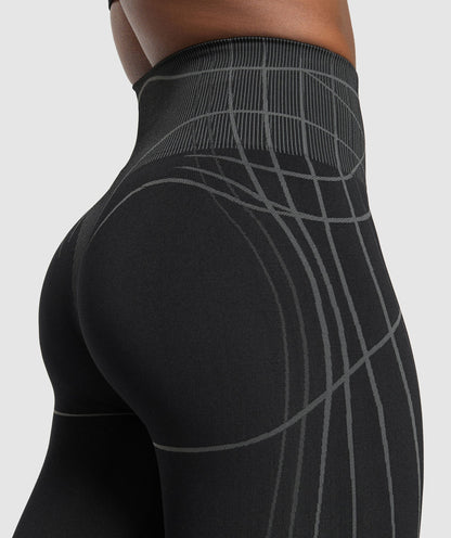 Women's Gymshark Apex Seamless Leggings Black — Gymshark | Authentic India