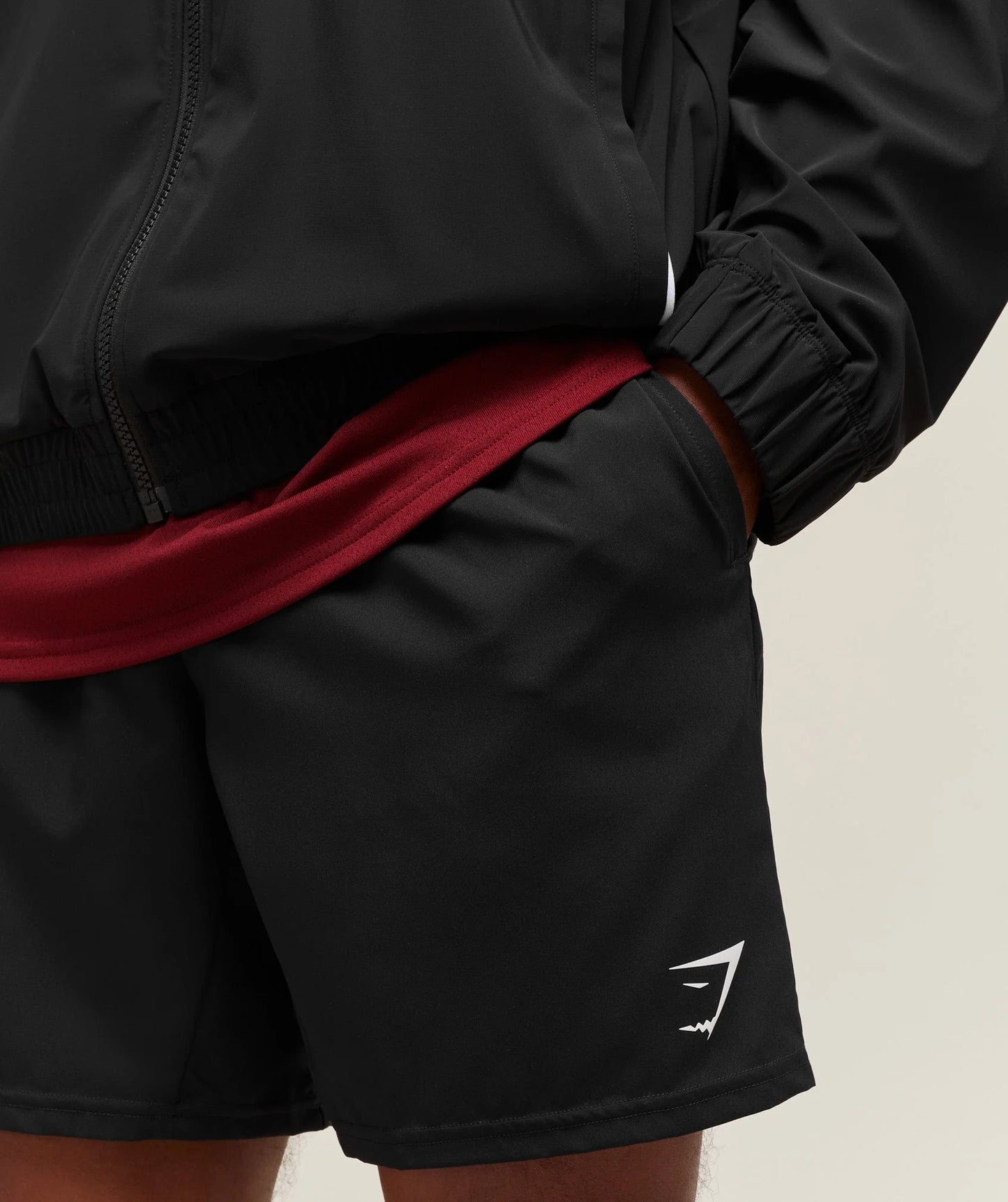 GYMSHARK Arrival 7 Shorts Black — Gymshark | Authentic India