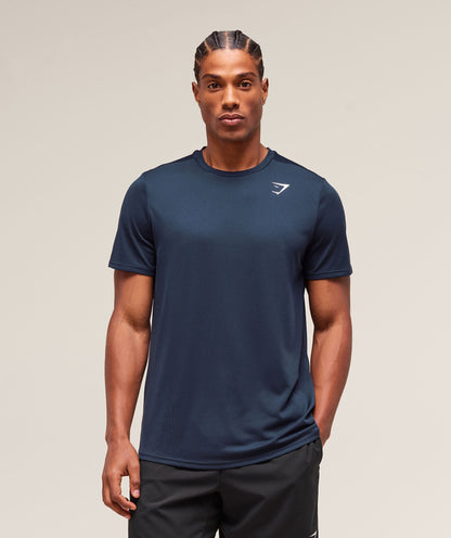 Gymshark Arrival T-Shirt Navy — Gymshark | Authentic India
