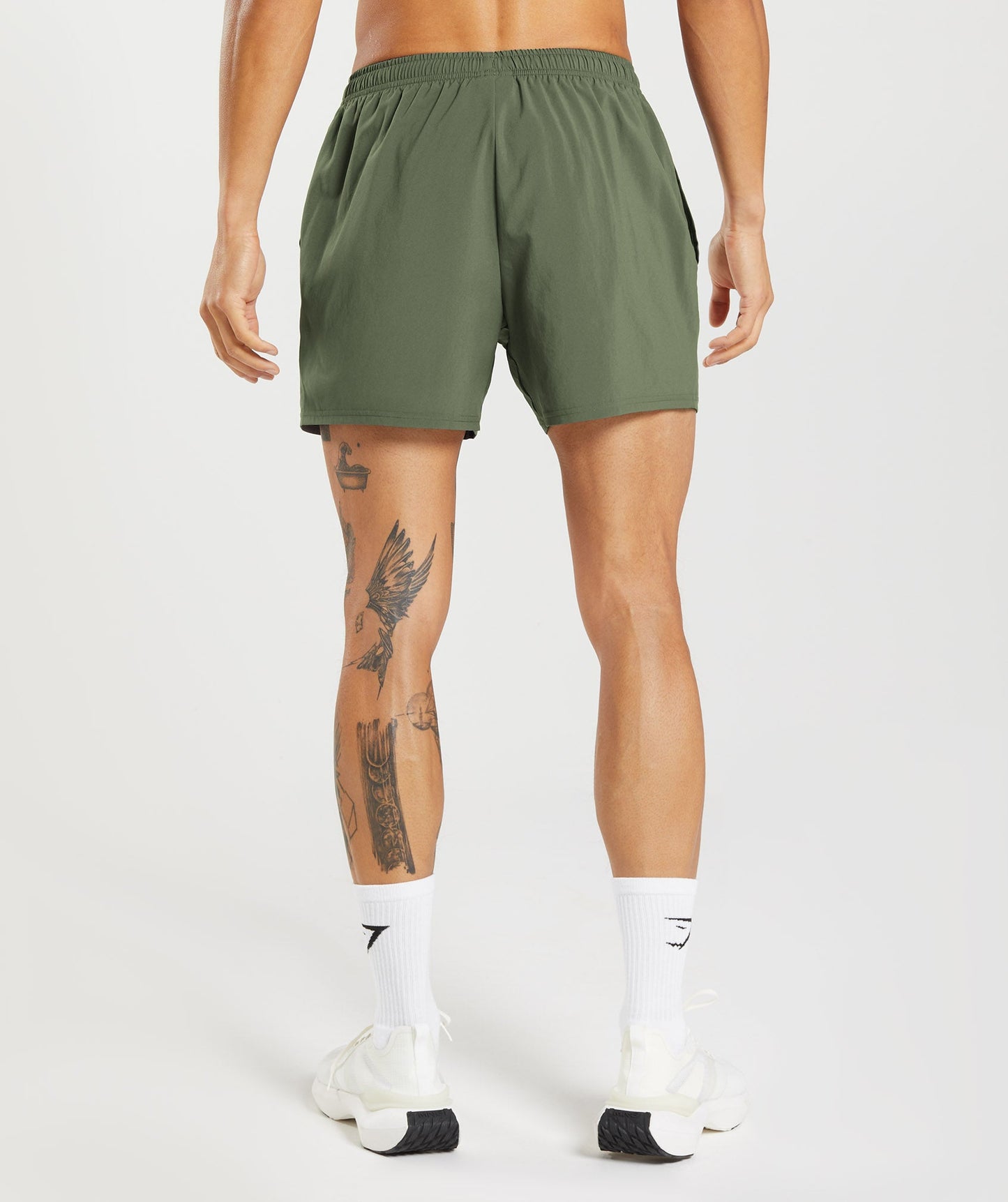 Gymshark Arrival 5" Shorts Core Olive — Gymshark | Authentic India