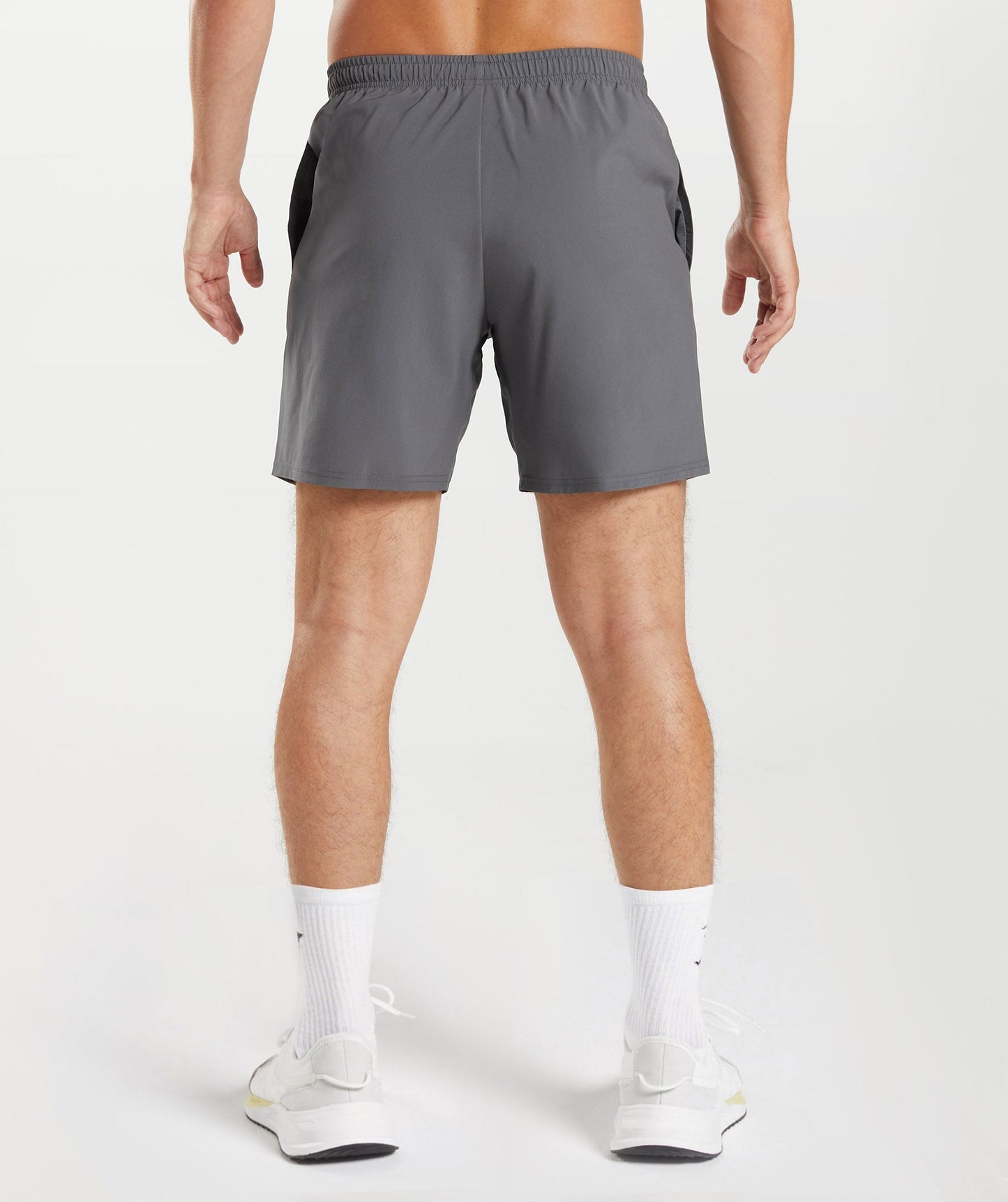 Gymshark Arrival 7" Shorts Silhouette Grey — Gymshark | Authentic India