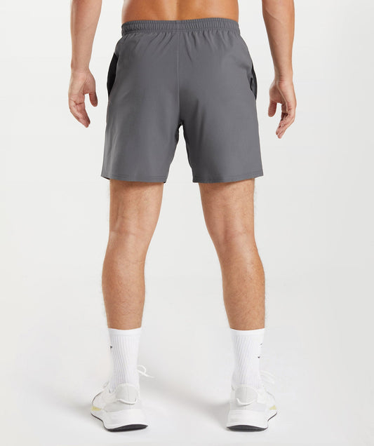Gymshark Arrival 7" Shorts Silhouette Grey — Gymshark | Authentic India