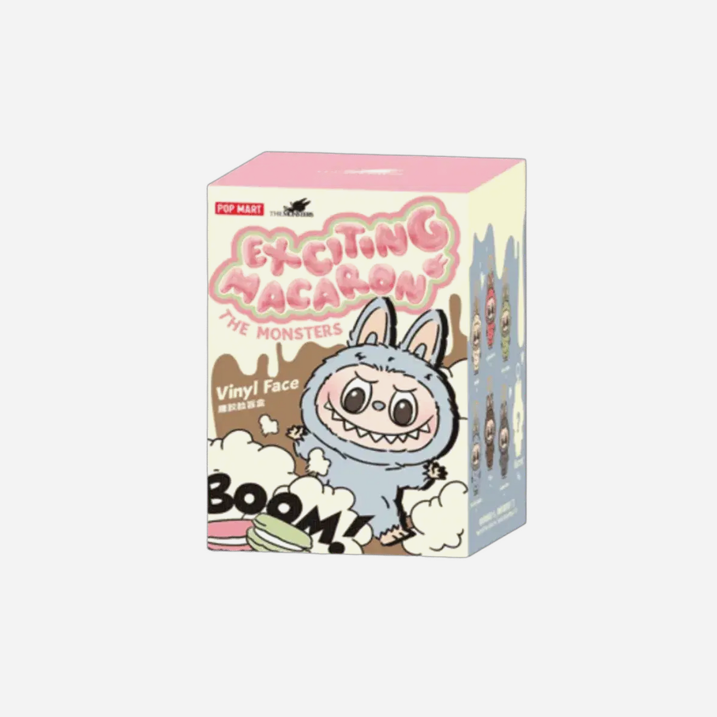 Pop Mart Labubu The Monsters Tasty Macarons Vinyl Face Sealed Case (Blind Box)