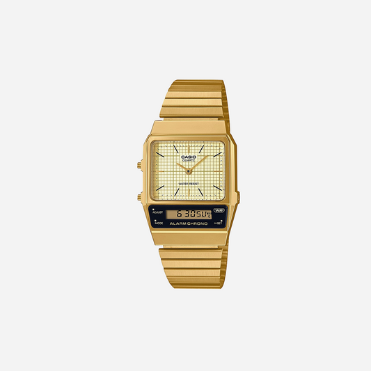 CASIO VINTAGE COLLECTION AQ-800EG-9ADF Gold
