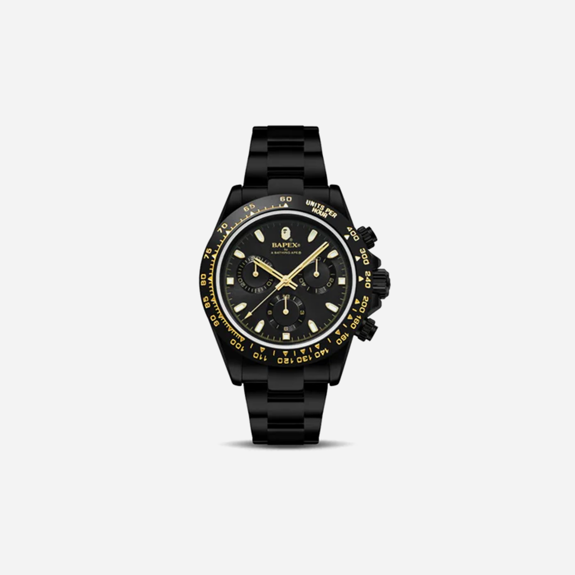 BAPE Type 4 BAPEX Watch Black