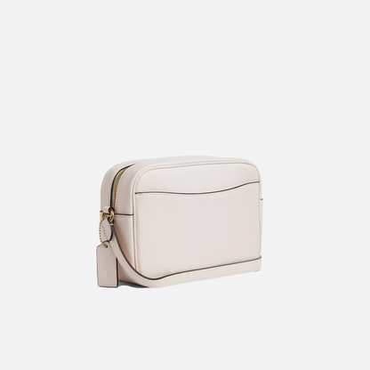 COACH Jamie Camera Bag With Strawberry Graphic Gold/Chalk Multi