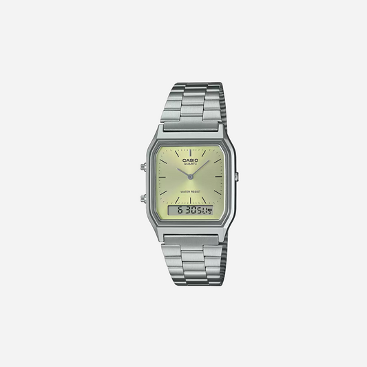 CASIO VINTAGE COLLECTION AQ-230A-9AMQYDF Green