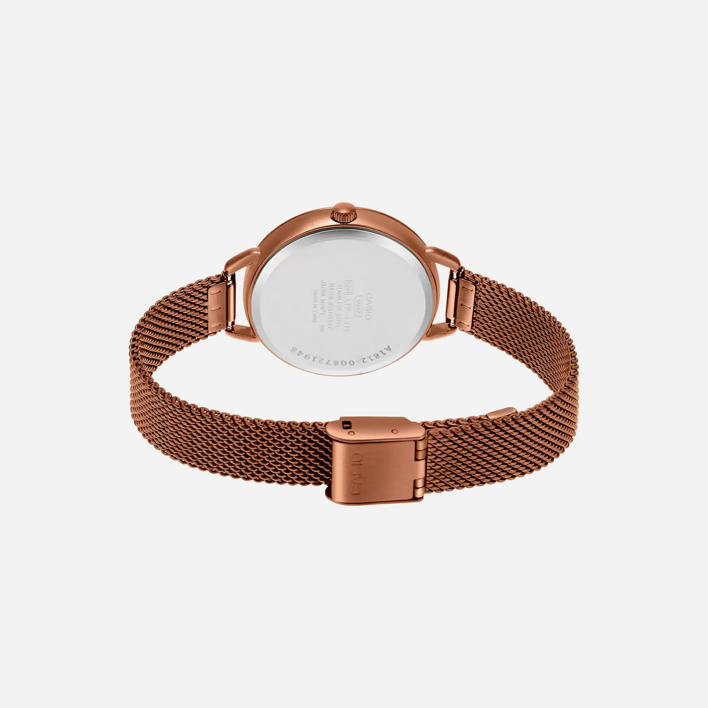 CASIO ENTICER LA  LTP-E413Series LTP-E413MR-9ADF WMNS Pink Gold/Pink