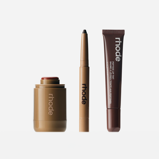 RHODE The Edits- Sun Soak, Flex, Espresso