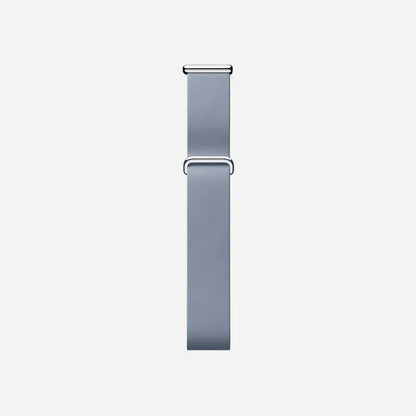 Google Fitbit Air Elevated Modern Band Strap " Moonstone / Polished Silver Stainless Steel Clasp"