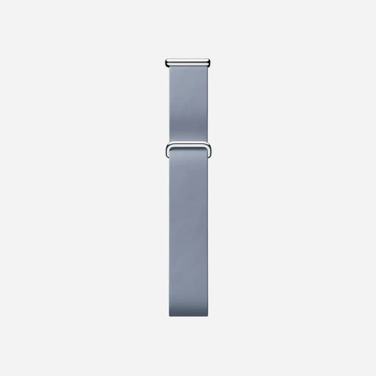 Google Fitbit Air Elevated Modern Band Strap " Moonstone / Polished Silver Stainless Steel Clasp"