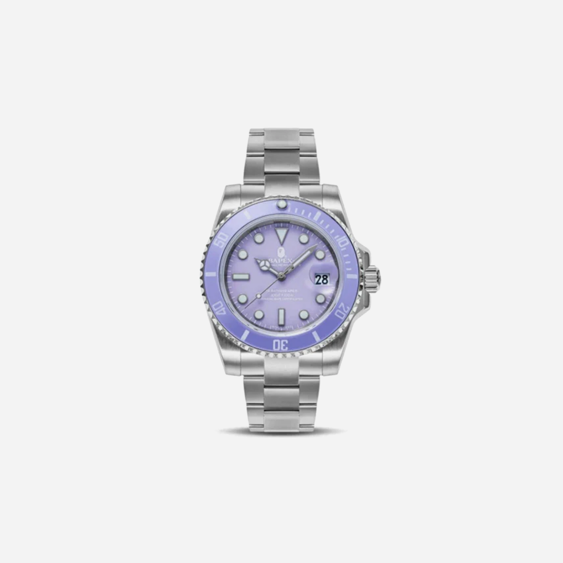 Bape Type 1 Bapex Watch Pink