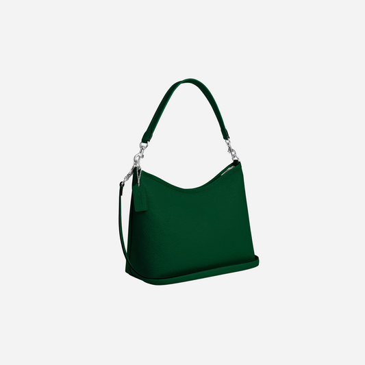 COACH Laurel Shoulder Bag Silver/Shamrock