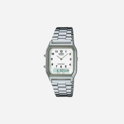 Casio Vintage Collection AQ-230A-7BMQ White