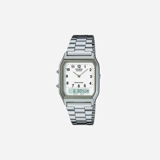 Casio Vintage Collection AQ-230A-7BMQ White