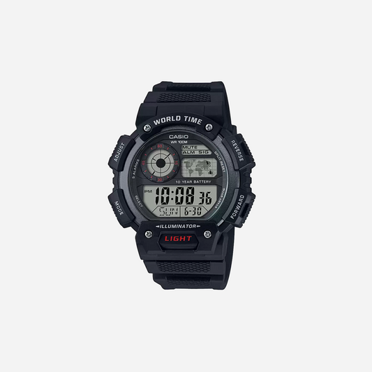 CASIO YOUTH AE-1400WH-1AVDF Black