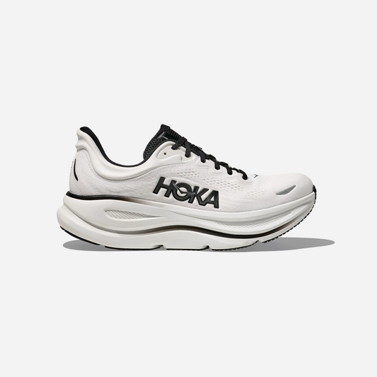 Hoka Bondi 9 White Black Regular