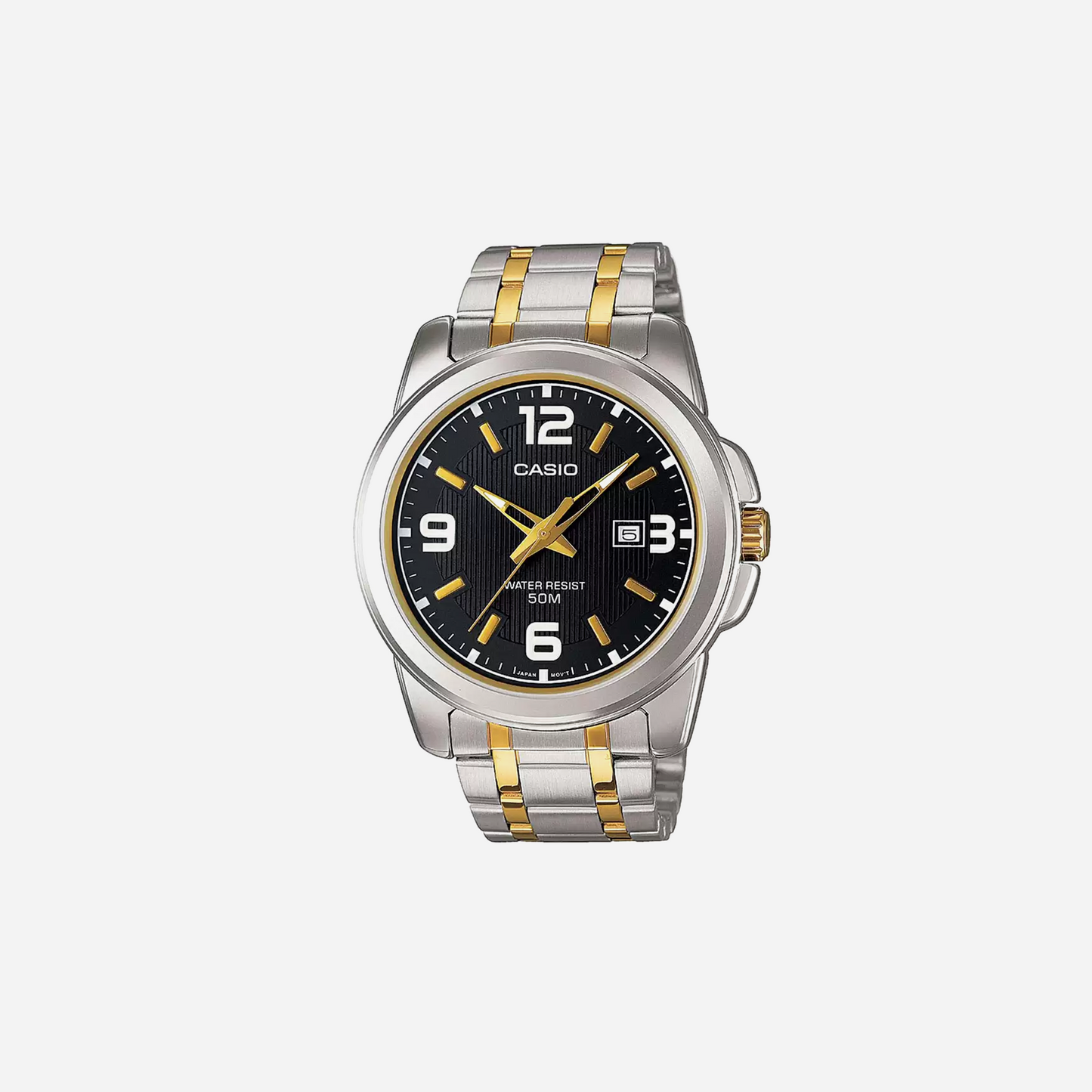 CASIO ENTICER MEN MTP-1314SG-1AVDF Black/Gold