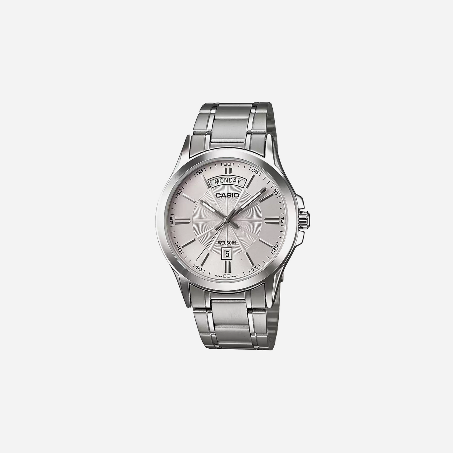 CASIO ENTICER MEN MTP-1381D-7AVDF Silver