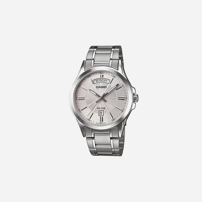 CASIO ENTICER MEN MTP-1381D-7AVDF Silver