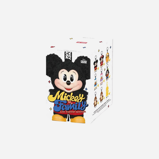 Pop Mart Disney Mickey Family Together Series Plush Keychain Single Blind Box