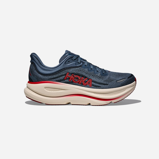 Hoka Bondi 9 Thunder Cloud Vermillion Regular