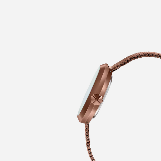 CASIO ENTICER LA  LTP-E154 Series LTP-E154MR-9ADF WMNS Pink Gold/White