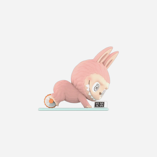 Pop Mart The Monsters Labubu Lazy Yoga Series Ab Roller Figure