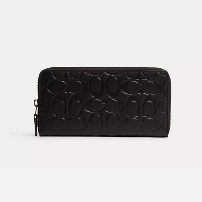 Coach Accordion Wallet In Signature Leather