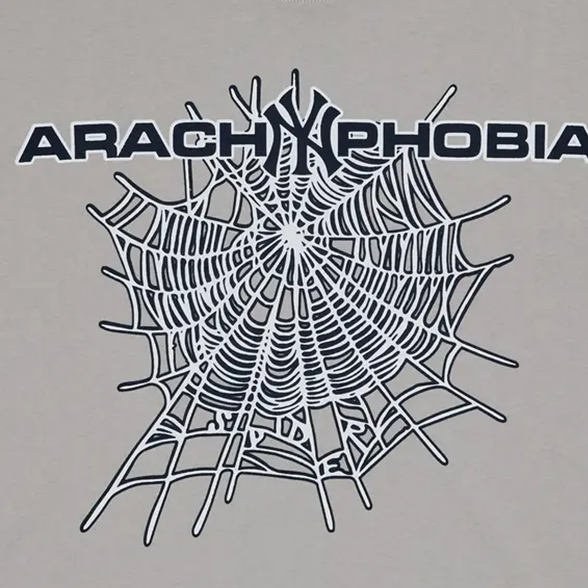 Sp5der Arach NY Phobia Tee Grey