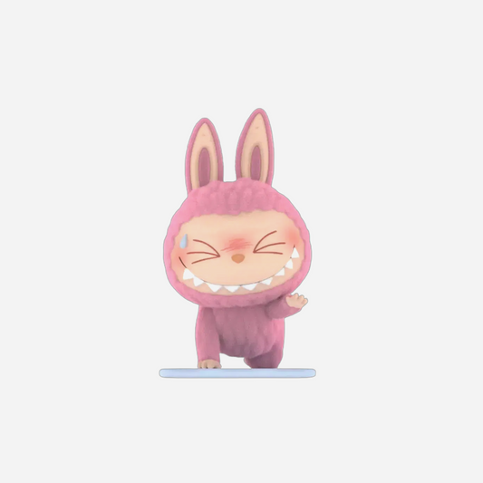 Pop Mart The Monsters Labubu Lazy Yoga Series Sweating Figure