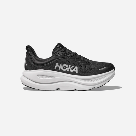 Hoka Bondi 9 Black White Regular
