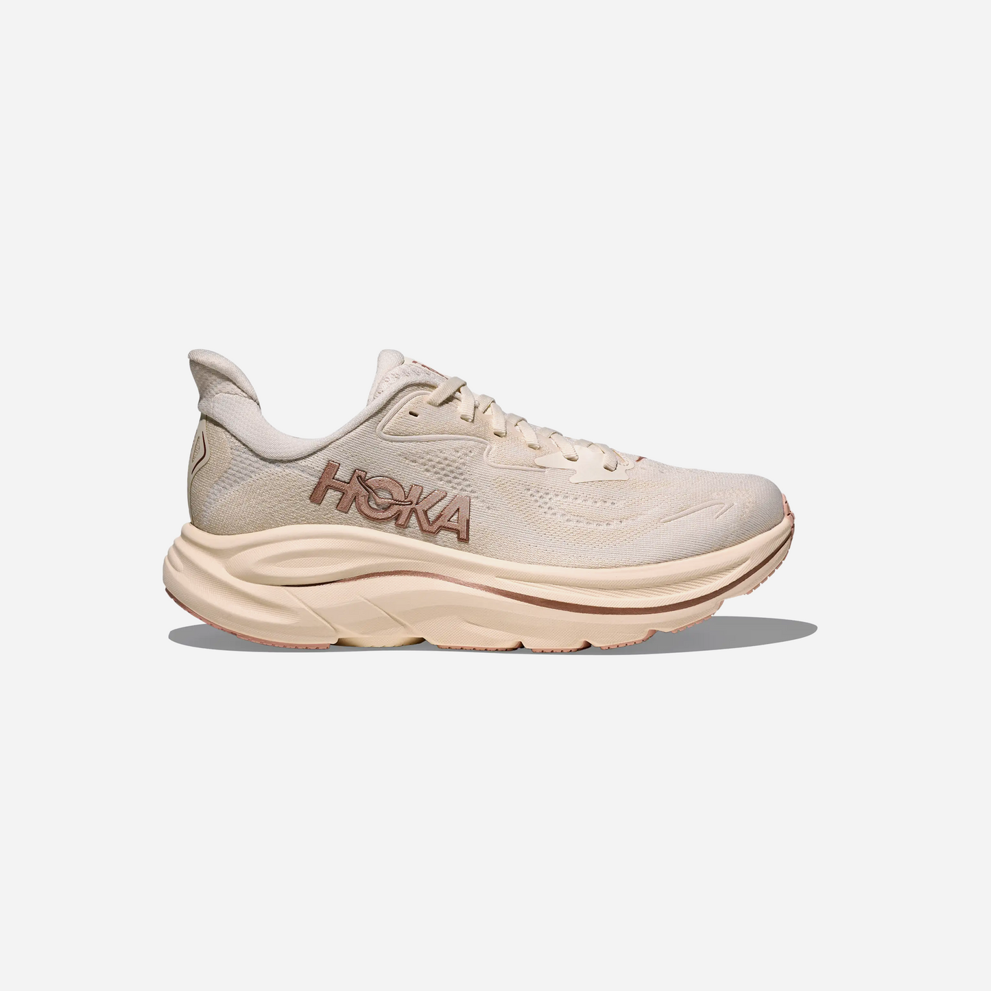 Hoka Clifton 10 Alabaster Rose Gold WMNS