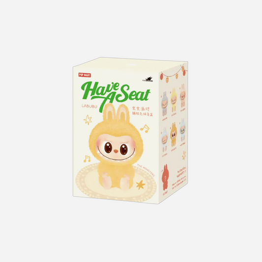 Pop Mart Labubu The Monsters Have a Seat Vinyl Plush Sealed Case (Blind Box)