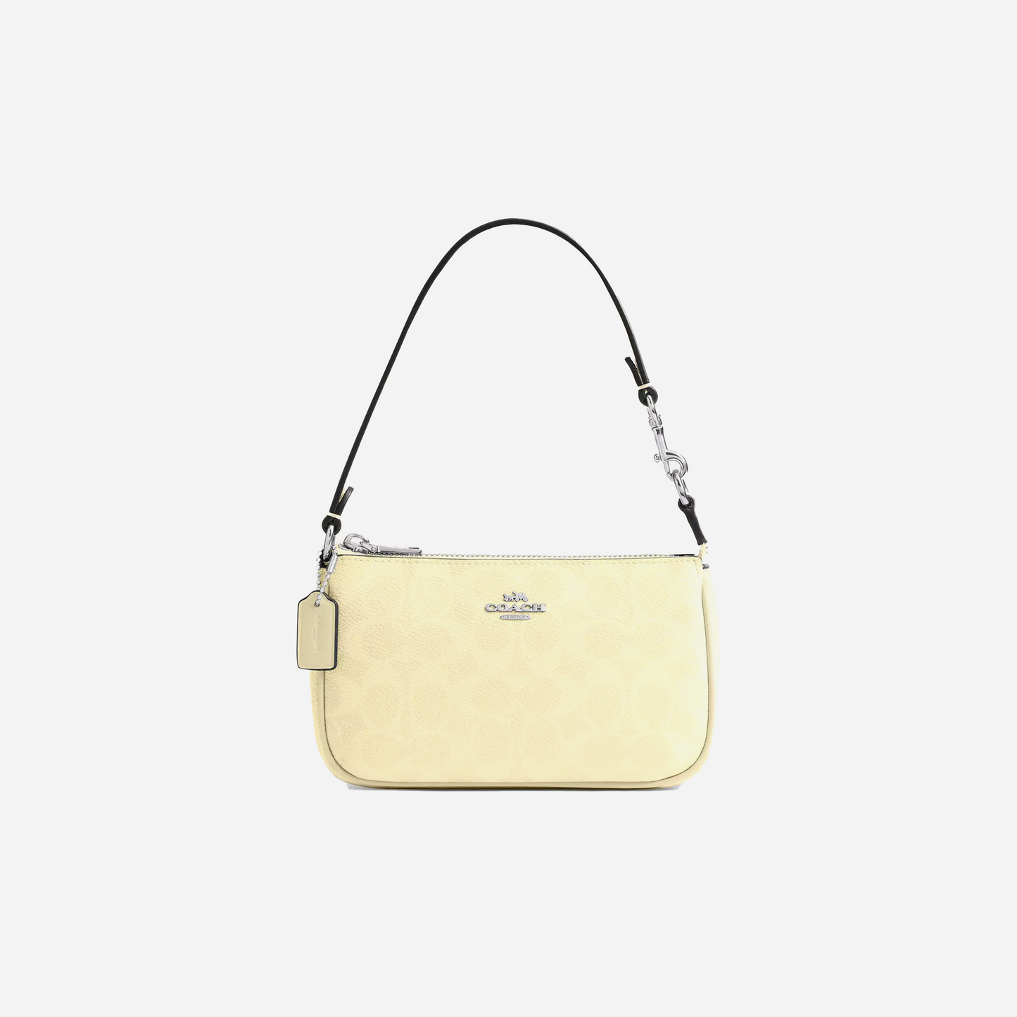 COACH Nolita 19 In Signature Canvas Silver/Hay
