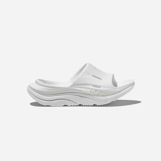 Hoka Ora Recovery Slide 3 White White