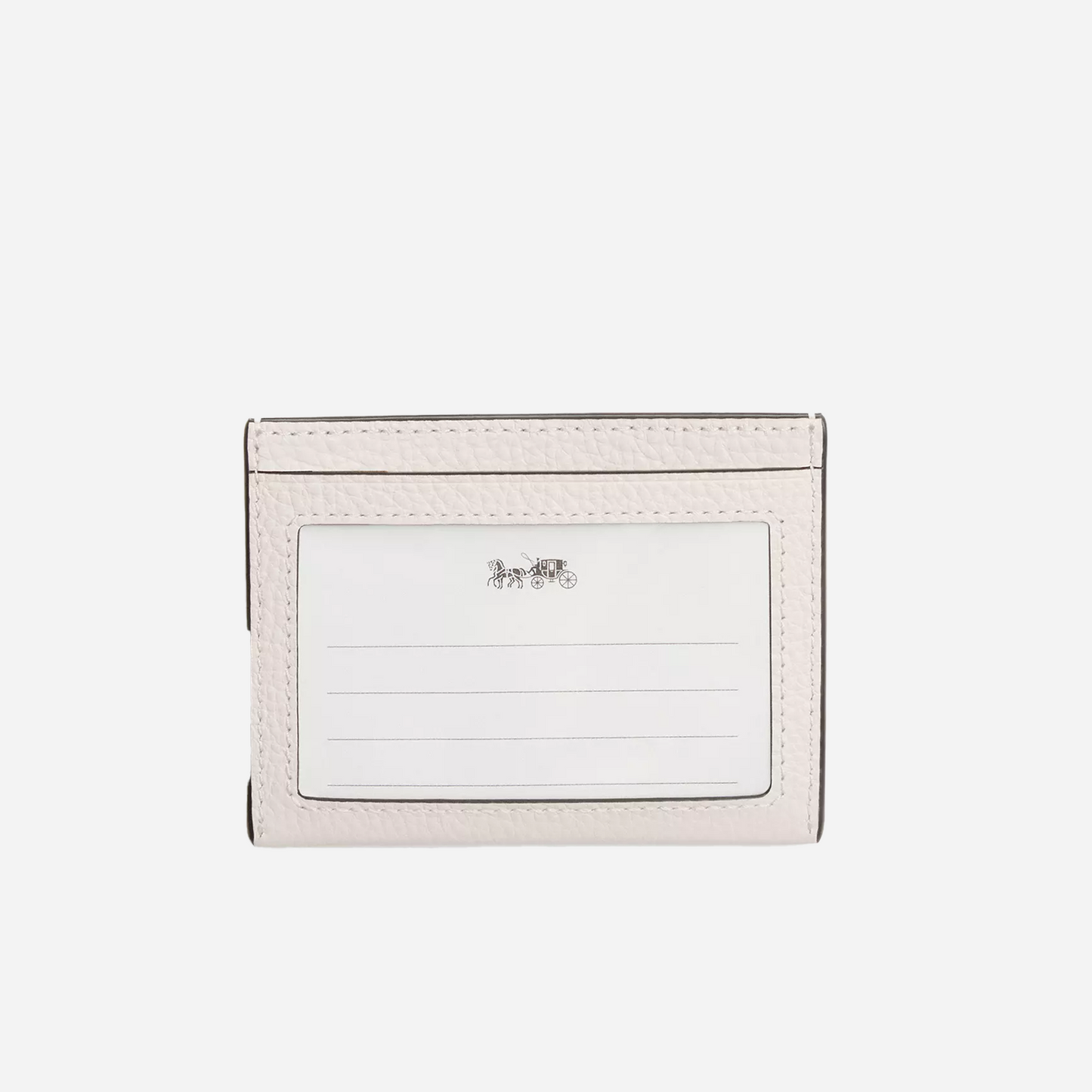 COACH Slim Id Card Case Chalk