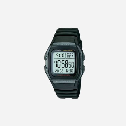 CASIO YOUTH W-96H-1BVDF Black/Blue